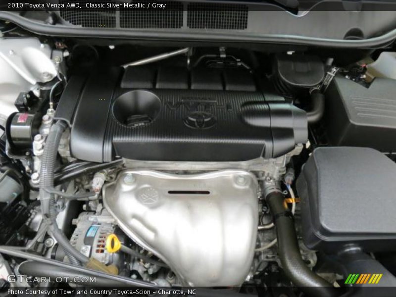 Classic Silver Metallic / Gray 2010 Toyota Venza AWD