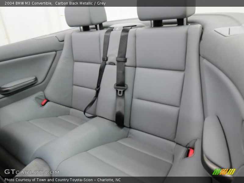 Rear Seat of 2004 M3 Convertible