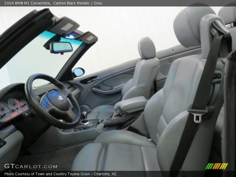 Carbon Black Metallic / Grey 2004 BMW M3 Convertible