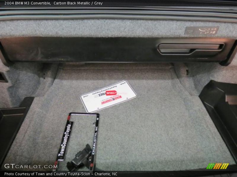 Carbon Black Metallic / Grey 2004 BMW M3 Convertible