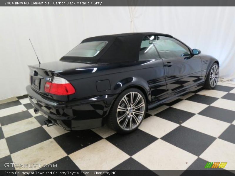 Carbon Black Metallic / Grey 2004 BMW M3 Convertible