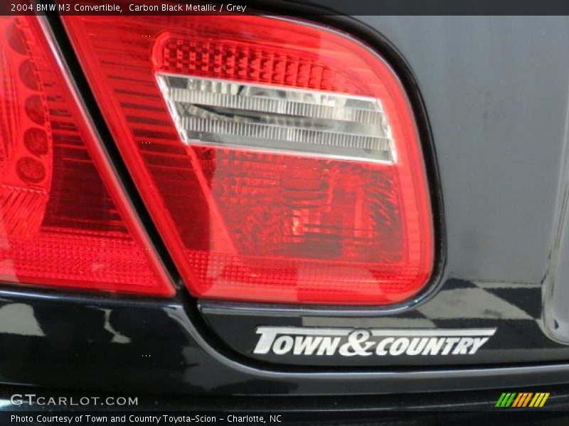 Carbon Black Metallic / Grey 2004 BMW M3 Convertible