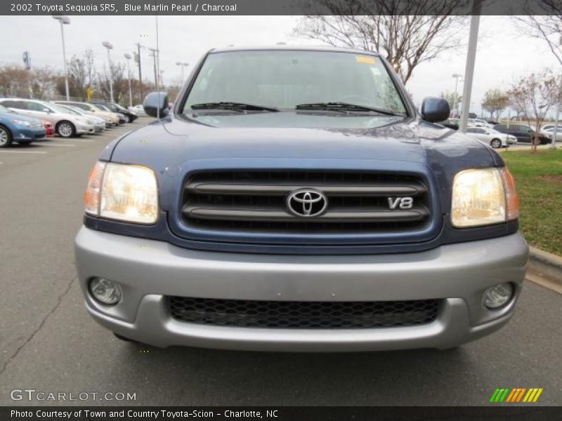 Blue Marlin Pearl / Charcoal 2002 Toyota Sequoia SR5
