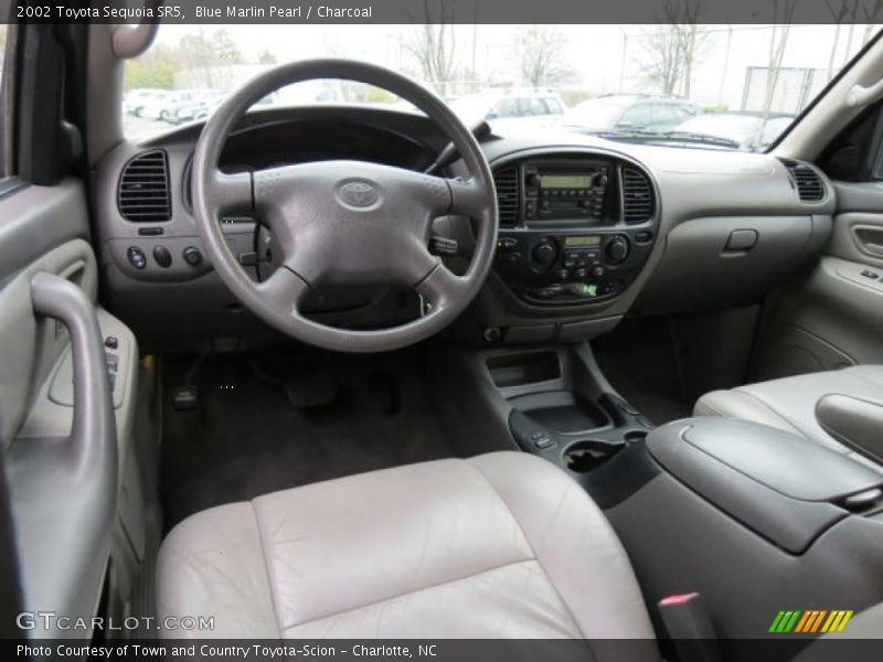 Blue Marlin Pearl / Charcoal 2002 Toyota Sequoia SR5