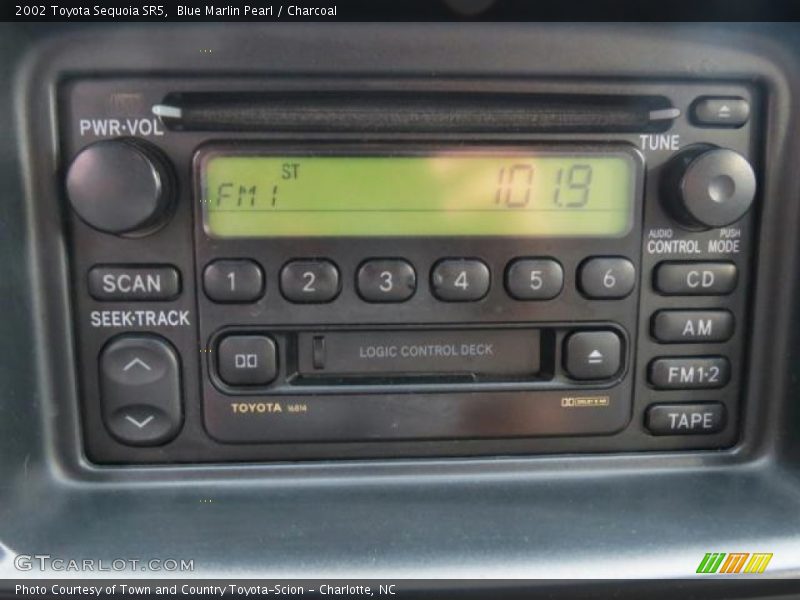 Blue Marlin Pearl / Charcoal 2002 Toyota Sequoia SR5