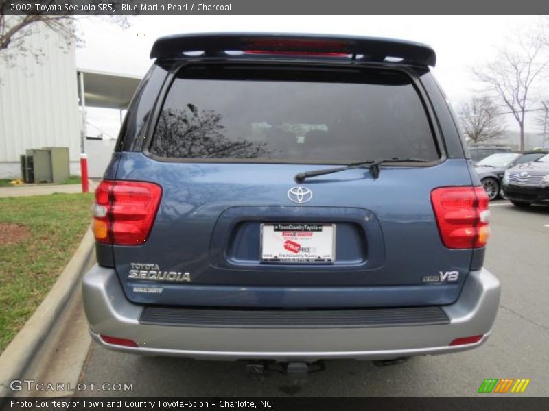 Blue Marlin Pearl / Charcoal 2002 Toyota Sequoia SR5