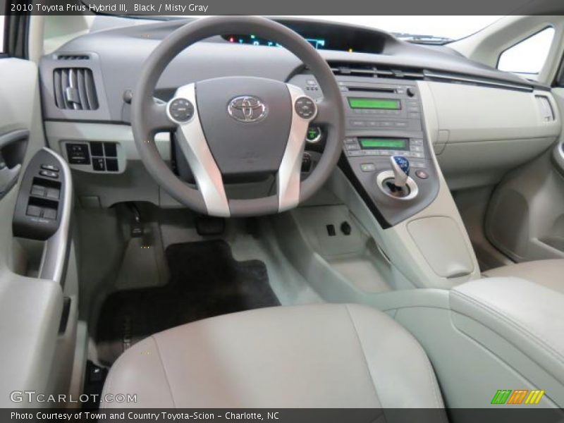 Black / Misty Gray 2010 Toyota Prius Hybrid III