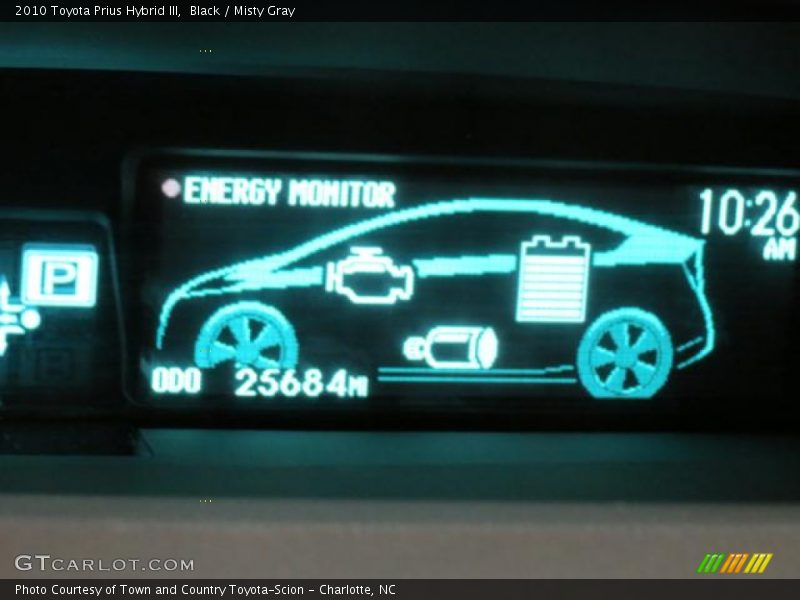 Black / Misty Gray 2010 Toyota Prius Hybrid III