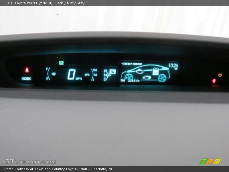 Black / Misty Gray 2010 Toyota Prius Hybrid III