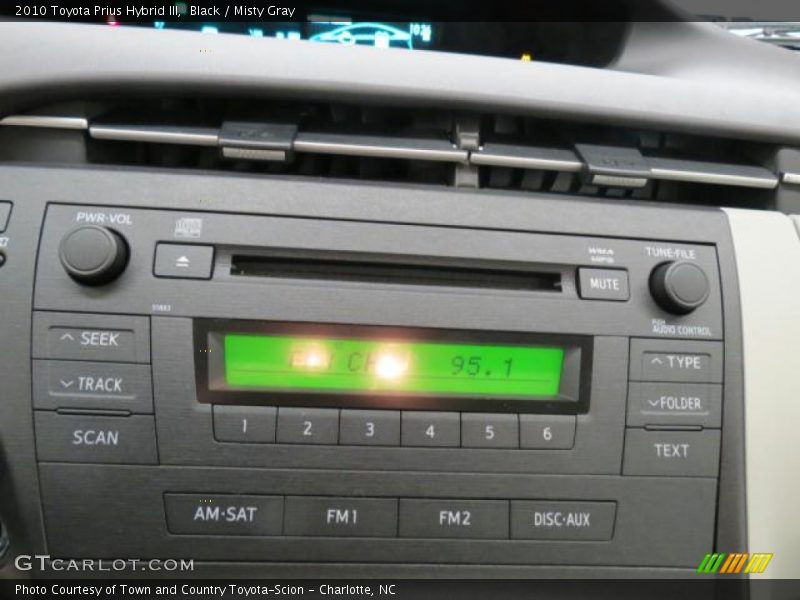 Black / Misty Gray 2010 Toyota Prius Hybrid III