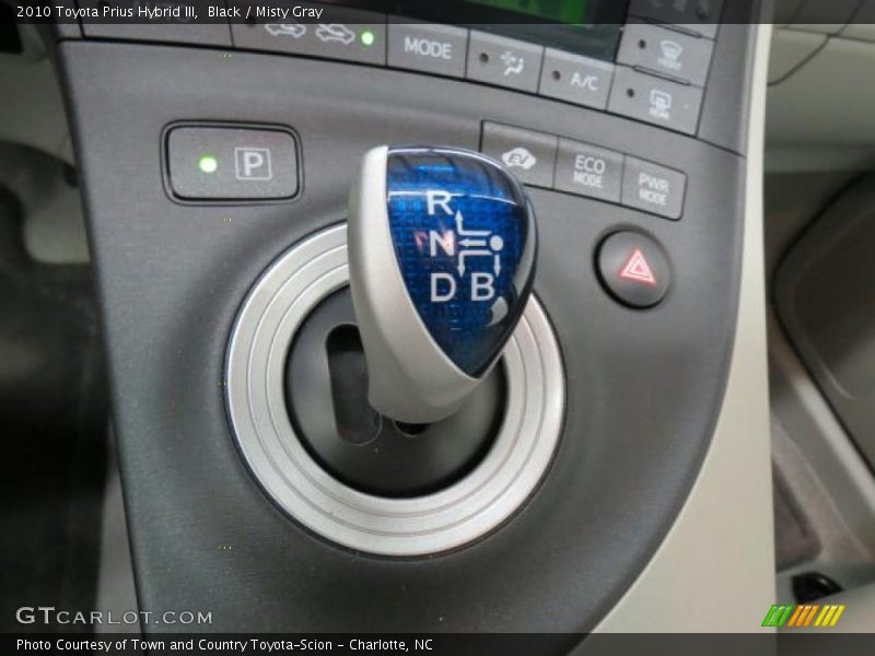 Black / Misty Gray 2010 Toyota Prius Hybrid III