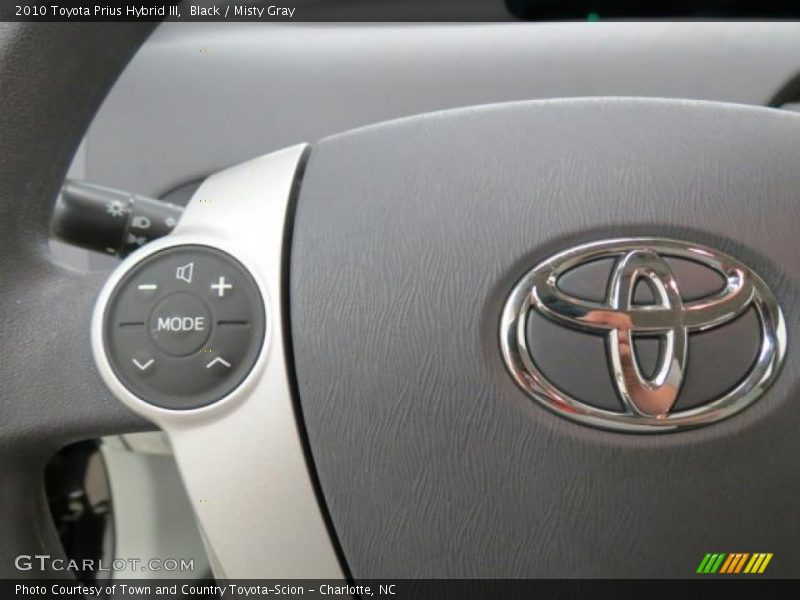 Black / Misty Gray 2010 Toyota Prius Hybrid III
