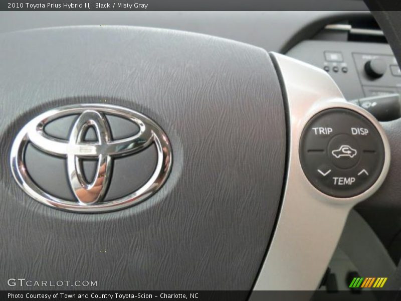 Black / Misty Gray 2010 Toyota Prius Hybrid III