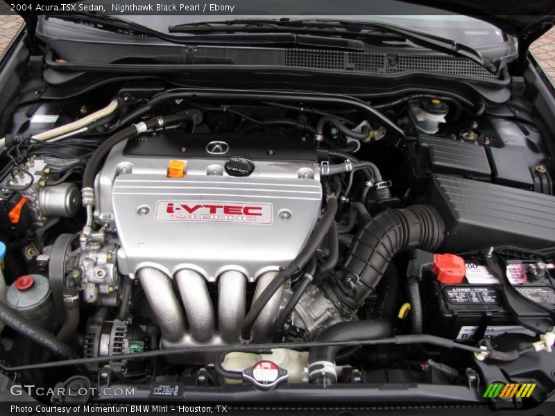 Nighthawk Black Pearl / Ebony 2004 Acura TSX Sedan