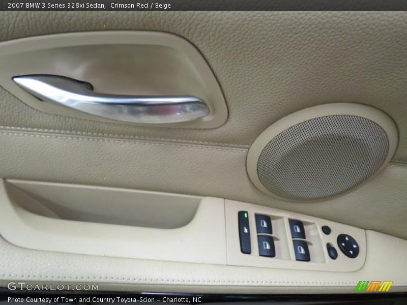 Crimson Red / Beige 2007 BMW 3 Series 328xi Sedan