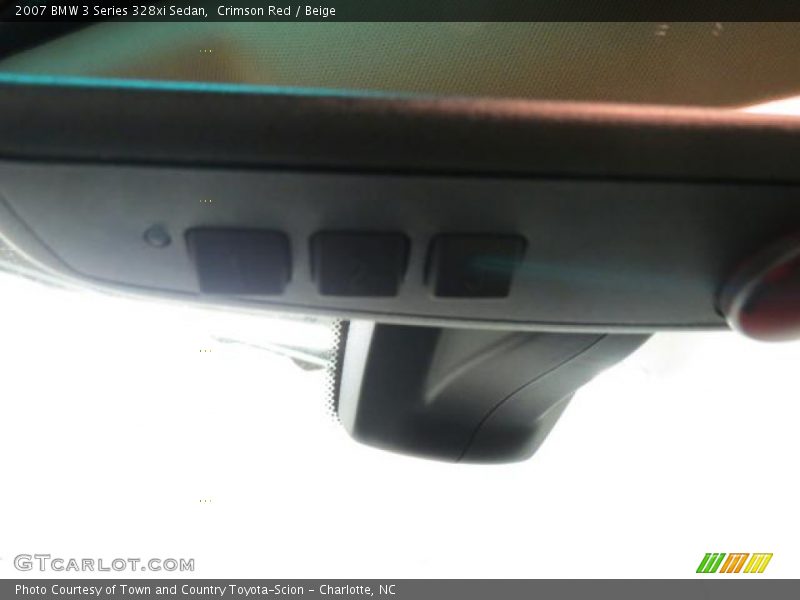 Crimson Red / Beige 2007 BMW 3 Series 328xi Sedan