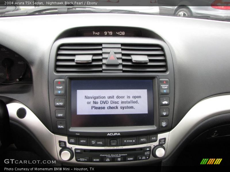 Nighthawk Black Pearl / Ebony 2004 Acura TSX Sedan