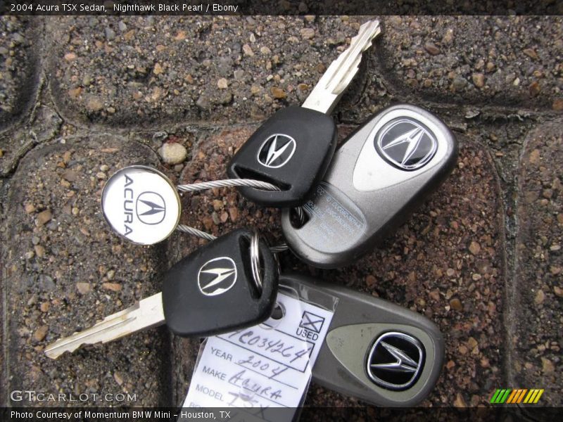 Nighthawk Black Pearl / Ebony 2004 Acura TSX Sedan