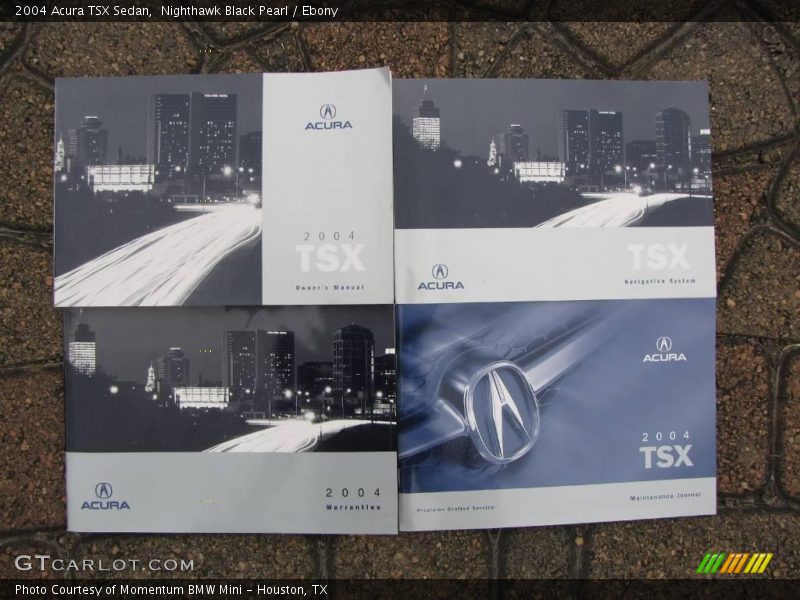 Nighthawk Black Pearl / Ebony 2004 Acura TSX Sedan