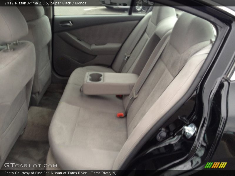 Super Black / Blonde 2012 Nissan Altima 2.5 S