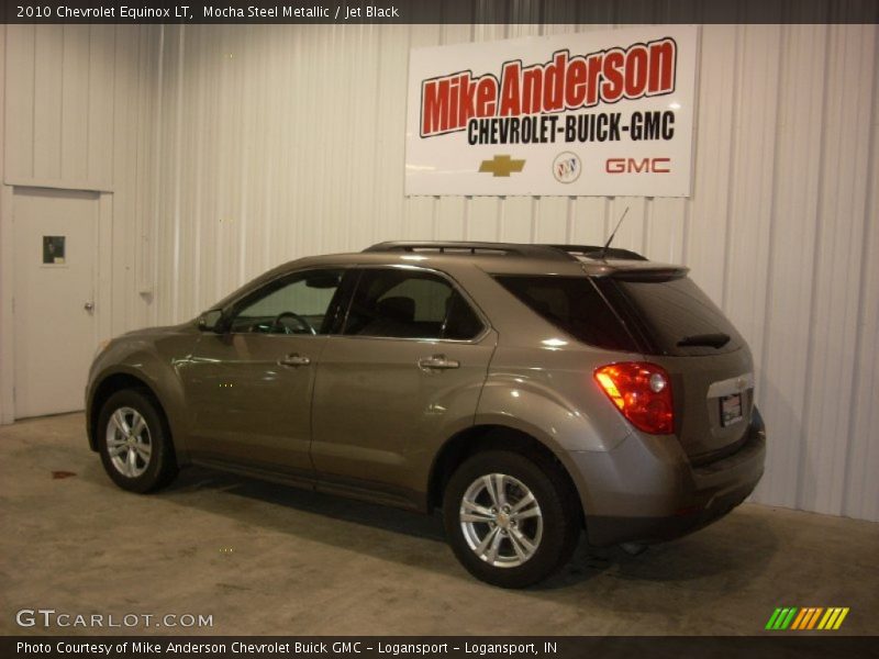 Mocha Steel Metallic / Jet Black 2010 Chevrolet Equinox LT