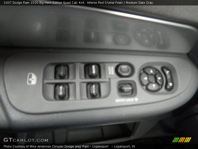 Inferno Red Crystal Pearl / Medium Slate Gray 2007 Dodge Ram 1500 Big Horn Edition Quad Cab 4x4
