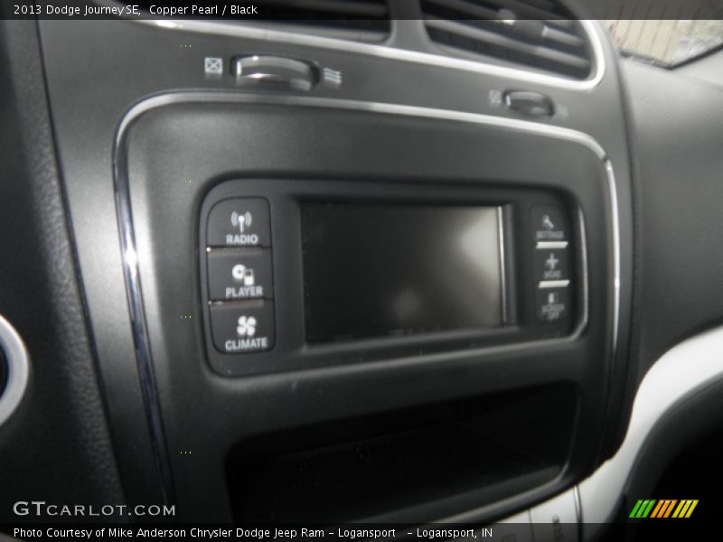 Copper Pearl / Black 2013 Dodge Journey SE