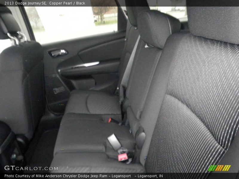 Copper Pearl / Black 2013 Dodge Journey SE
