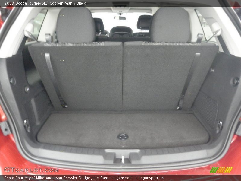 Copper Pearl / Black 2013 Dodge Journey SE