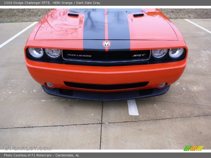 HEMI Orange / Dark Slate Gray 2009 Dodge Challenger SRT8
