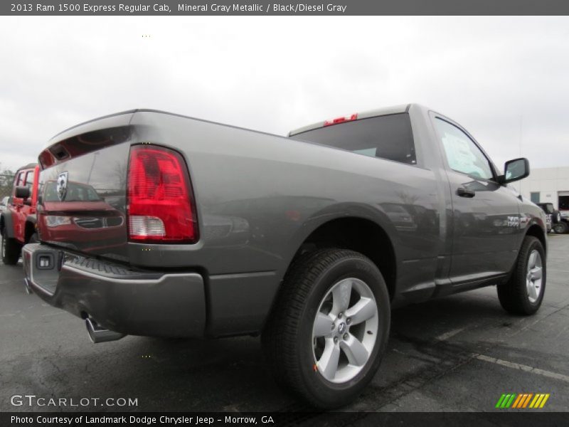 Mineral Gray Metallic / Black/Diesel Gray 2013 Ram 1500 Express Regular Cab