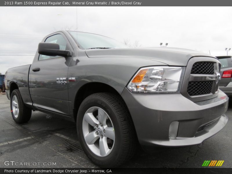 Mineral Gray Metallic / Black/Diesel Gray 2013 Ram 1500 Express Regular Cab