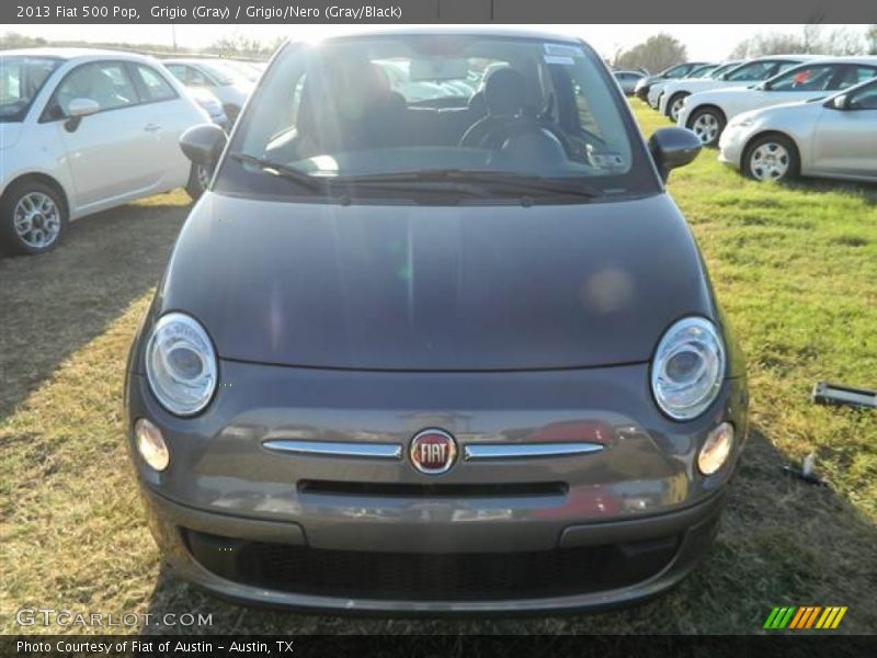 Grigio (Gray) / Grigio/Nero (Gray/Black) 2013 Fiat 500 Pop