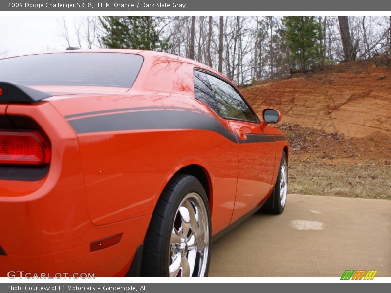 HEMI Orange / Dark Slate Gray 2009 Dodge Challenger SRT8