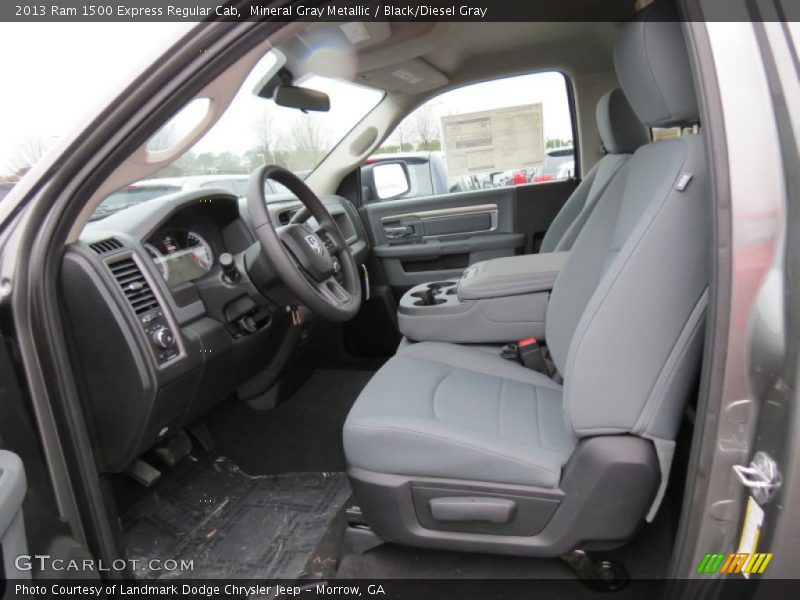 Mineral Gray Metallic / Black/Diesel Gray 2013 Ram 1500 Express Regular Cab