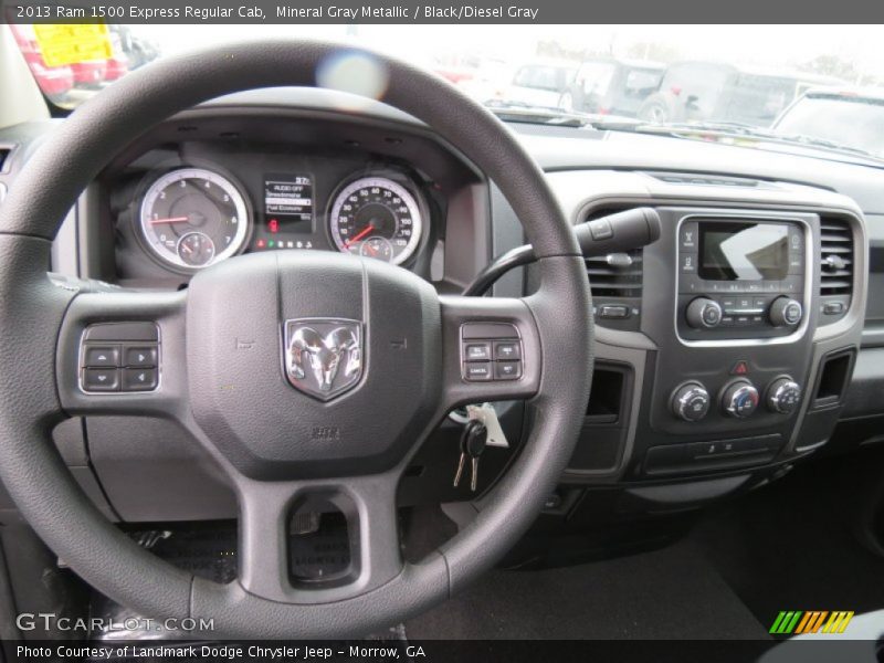 Mineral Gray Metallic / Black/Diesel Gray 2013 Ram 1500 Express Regular Cab