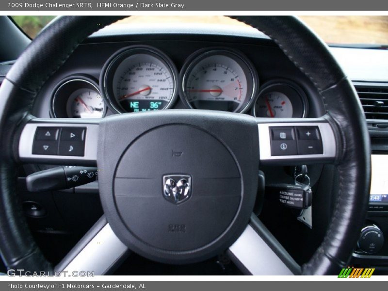 HEMI Orange / Dark Slate Gray 2009 Dodge Challenger SRT8