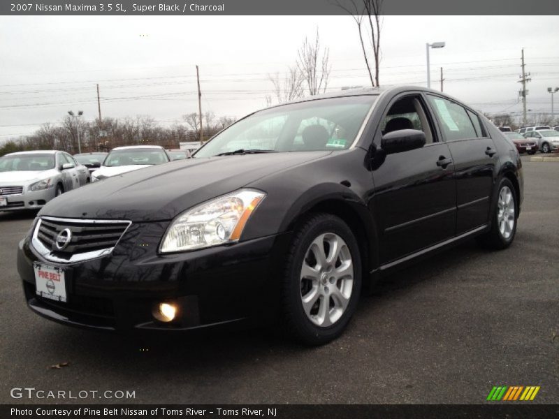 Super Black / Charcoal 2007 Nissan Maxima 3.5 SL
