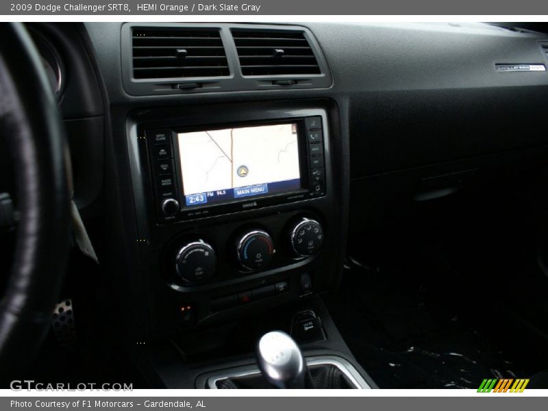 HEMI Orange / Dark Slate Gray 2009 Dodge Challenger SRT8