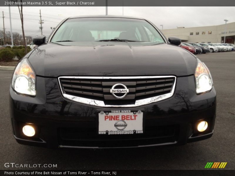Super Black / Charcoal 2007 Nissan Maxima 3.5 SL