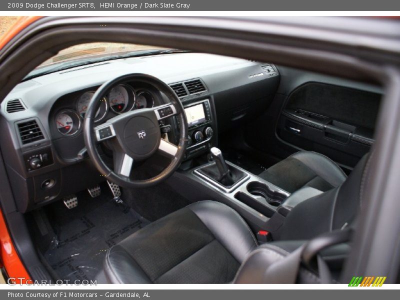 Dark Slate Gray Interior - 2009 Challenger SRT8 