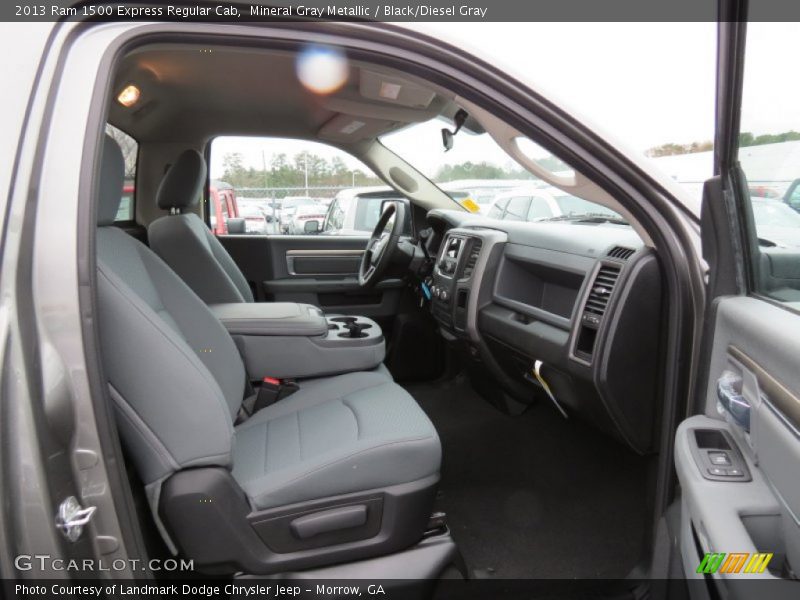 Mineral Gray Metallic / Black/Diesel Gray 2013 Ram 1500 Express Regular Cab