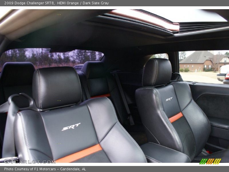 HEMI Orange / Dark Slate Gray 2009 Dodge Challenger SRT8