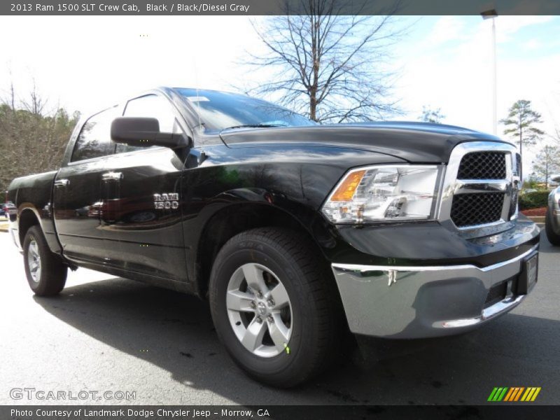 Front 3/4 View of 2013 1500 SLT Crew Cab