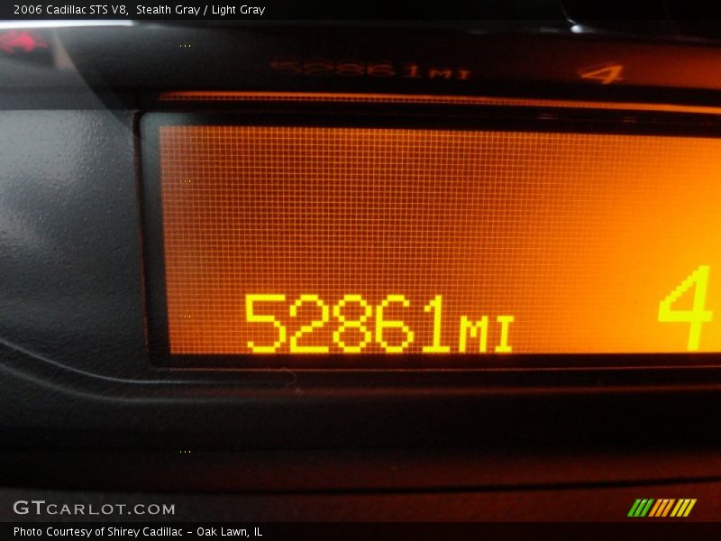 Stealth Gray / Light Gray 2006 Cadillac STS V8