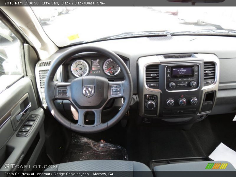 Dashboard of 2013 1500 SLT Crew Cab