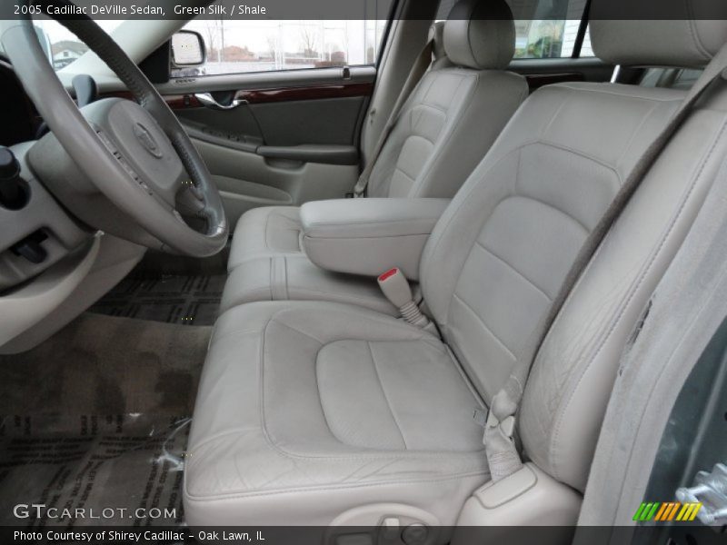 Green Silk / Shale 2005 Cadillac DeVille Sedan