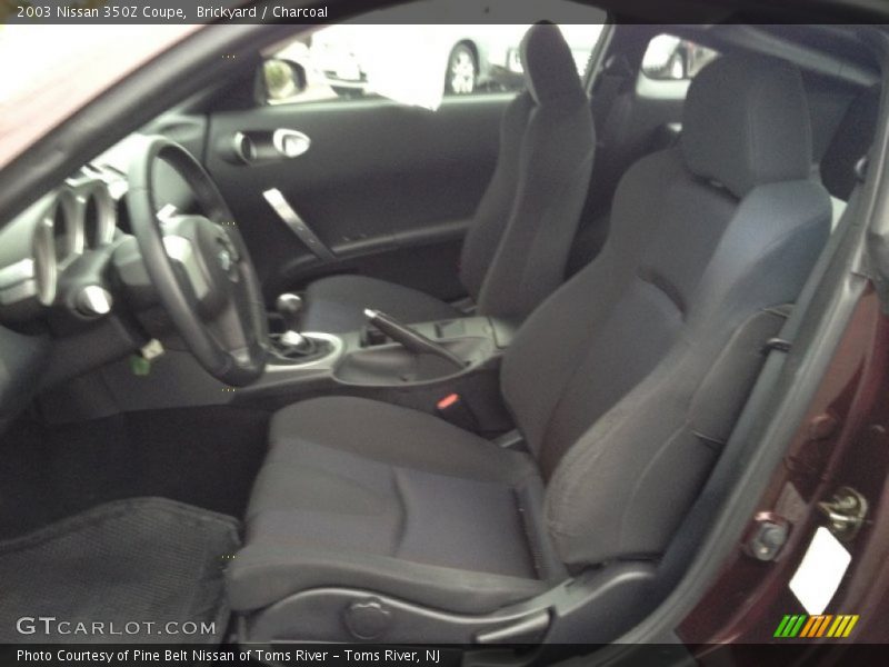 Front Seat of 2003 350Z Coupe