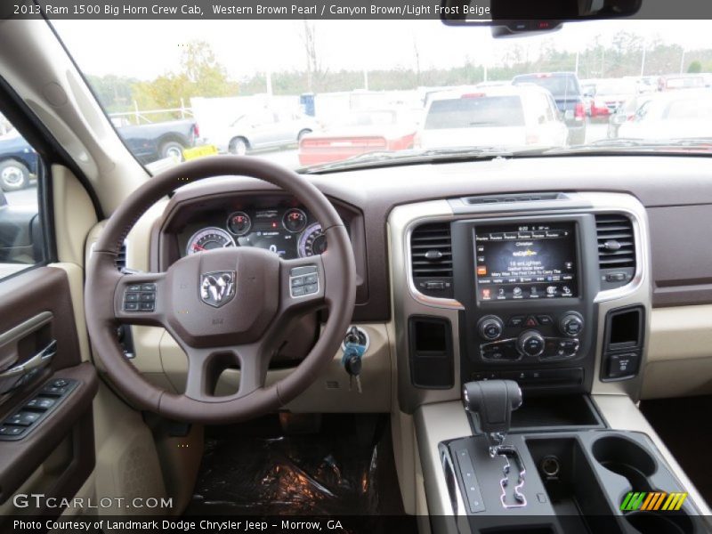 Dashboard of 2013 1500 Big Horn Crew Cab