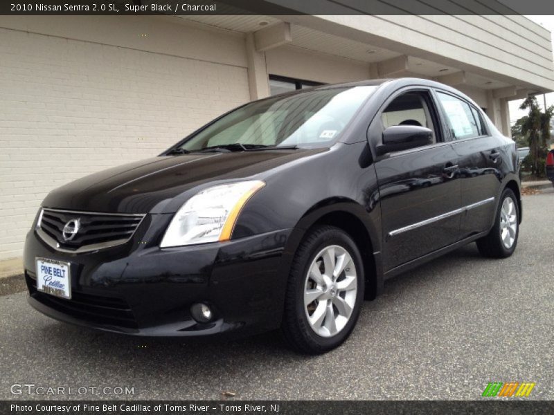 Super Black / Charcoal 2010 Nissan Sentra 2.0 SL